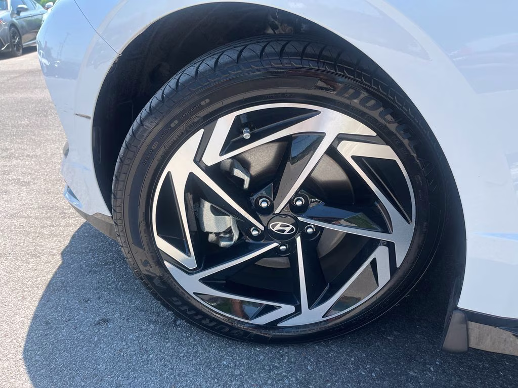 2024 Serenity White Hyundai Sonata SEL FWD Sedan