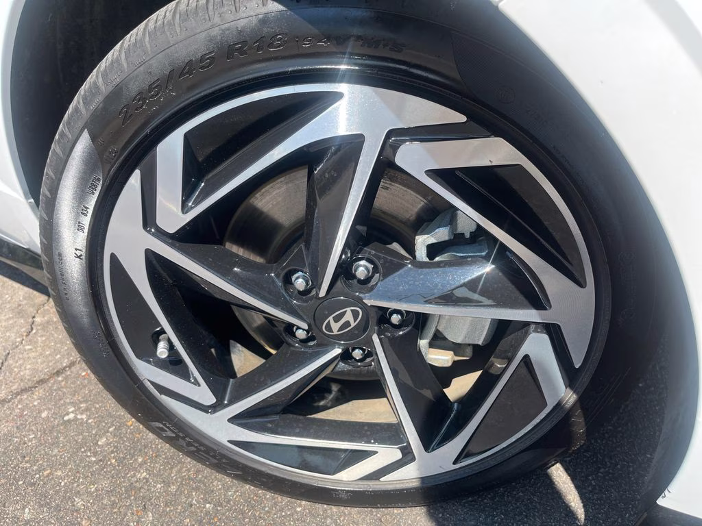2024 Serenity White Hyundai Sonata SEL FWD Sedan