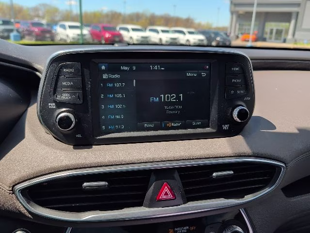 2020 Quartz White Hyundai Santa Fe SEL AWD SUV