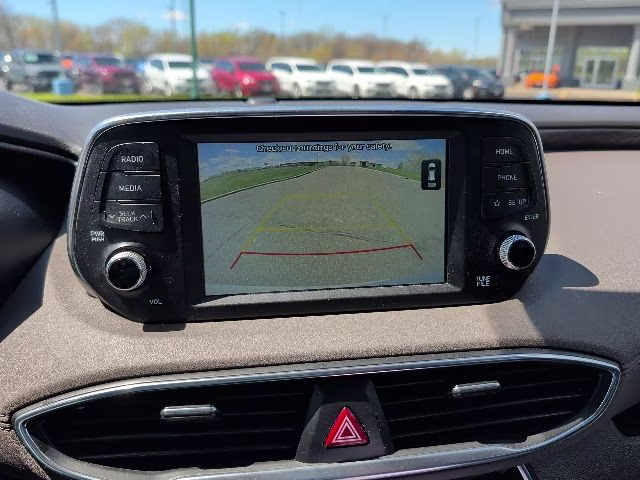 2020 Quartz White Hyundai Santa Fe SEL AWD SUV