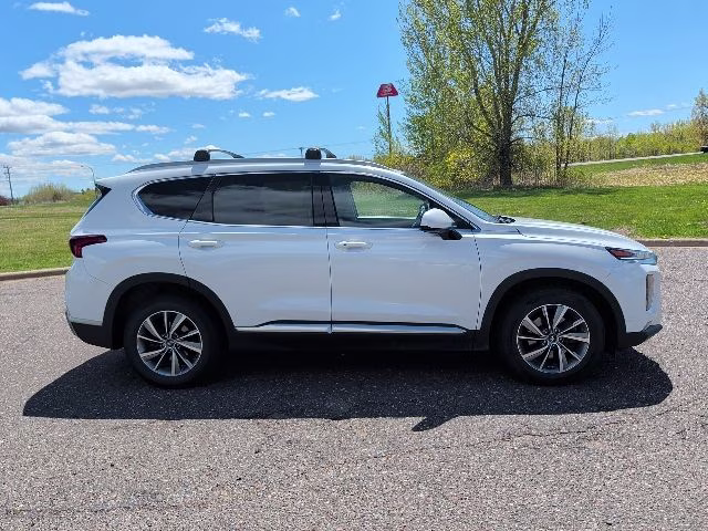 2020 Quartz White Hyundai Santa Fe SEL AWD SUV