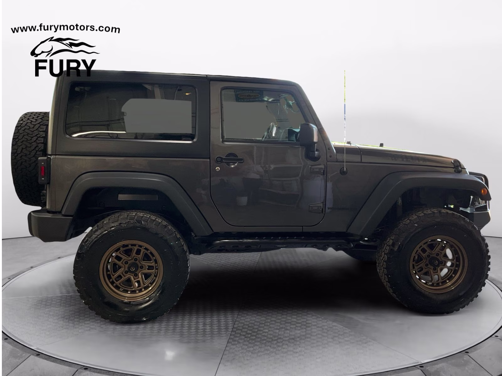 2016 Granite Crystal Metallic Clearcoat Jeep Wrangler Sport 4X4 SUV