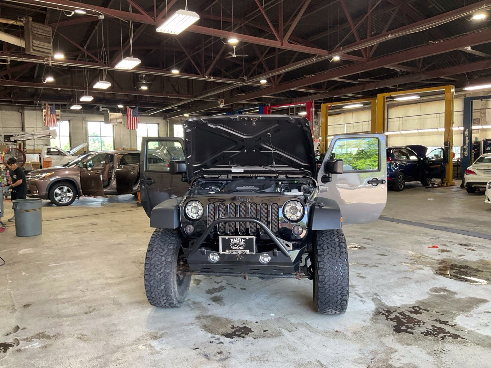 2016 Granite Crystal Metallic Clearcoat Jeep Wrangler Sport 4X4 SUV