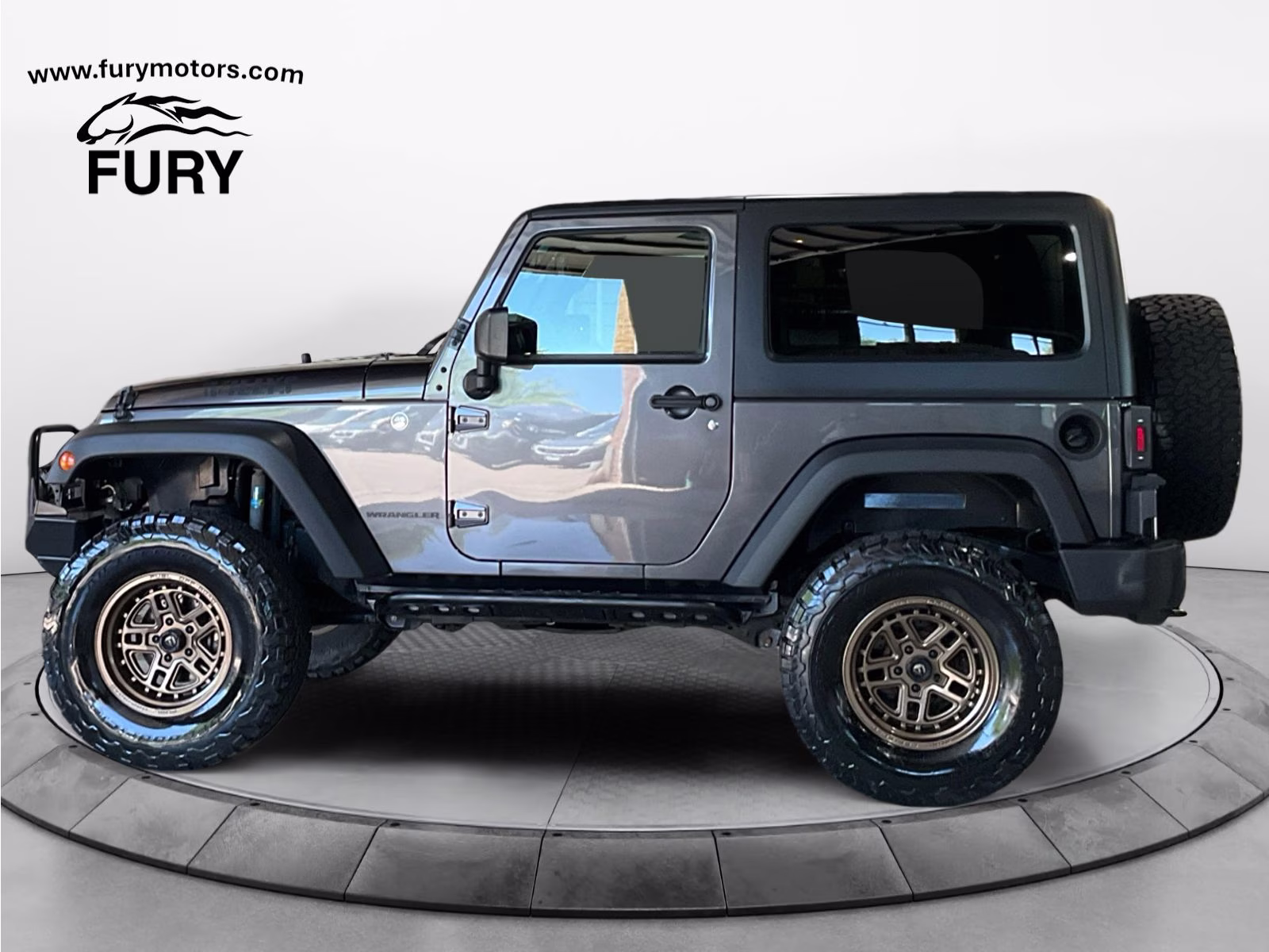 2016 Granite Crystal Metallic Clearcoat Jeep Wrangler Sport 4X4 SUV