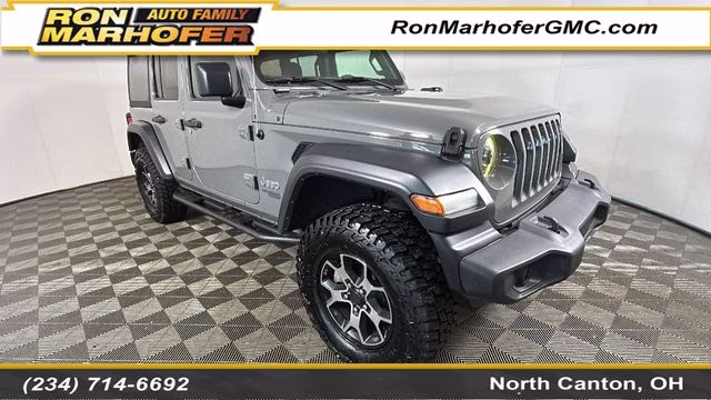 2019 Sting-Gray Clearcoat Jeep Wrangler Unlimited Sport 4X4 SUV