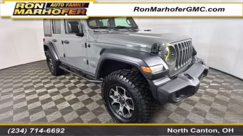 2019 Sting-Gray Clearcoat Jeep Wrangler Unlimited Sport 4X4 SUV
