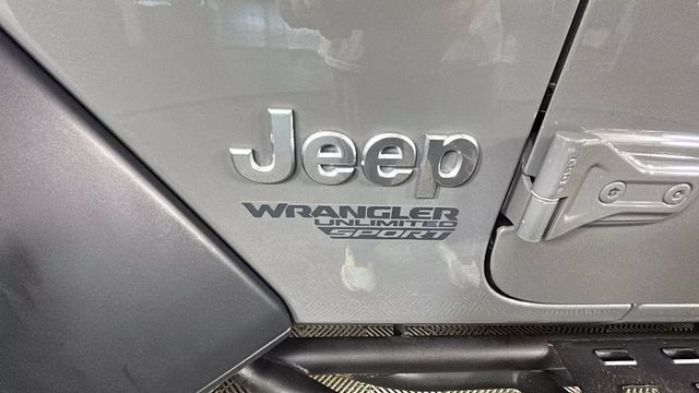 2019 Sting-Gray Clearcoat Jeep Wrangler Unlimited Sport 4X4 SUV