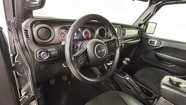 2019 Sting-Gray Clearcoat Jeep Wrangler Unlimited Sport 4X4 SUV