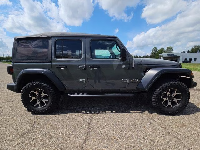2019 Sting-Gray Clearcoat Jeep Wrangler Unlimited Sport 4X4 SUV