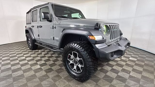 2019 Sting-Gray Clearcoat Jeep Wrangler Unlimited Sport 4X4 SUV
