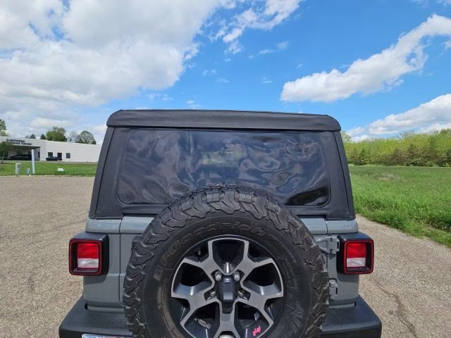 2019 Sting-Gray Clearcoat Jeep Wrangler Unlimited Sport 4X4 SUV