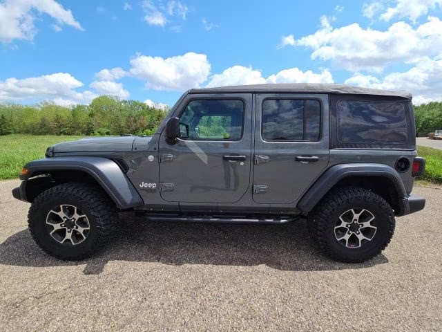 2019 Sting-Gray Clearcoat Jeep Wrangler Unlimited Sport 4X4 SUV