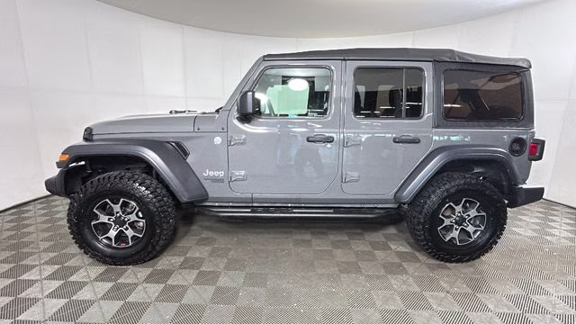 2019 Sting-Gray Clearcoat Jeep Wrangler Unlimited Sport 4X4 SUV