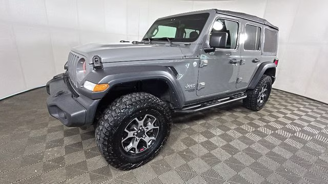 2019 Sting-Gray Clearcoat Jeep Wrangler Unlimited Sport 4X4 SUV