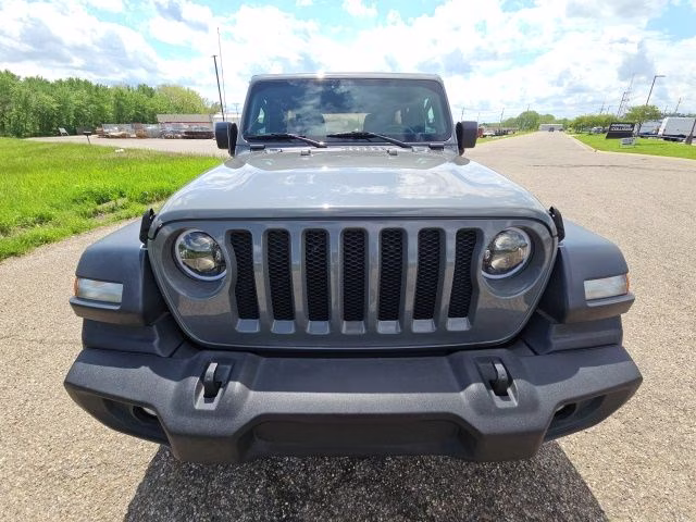 2019 Sting-Gray Clearcoat Jeep Wrangler Unlimited Sport 4X4 SUV