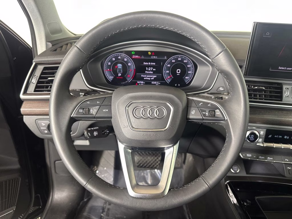2024 Mythos Black Metallic Audi Q5 45 S line Premium AWD SUV
