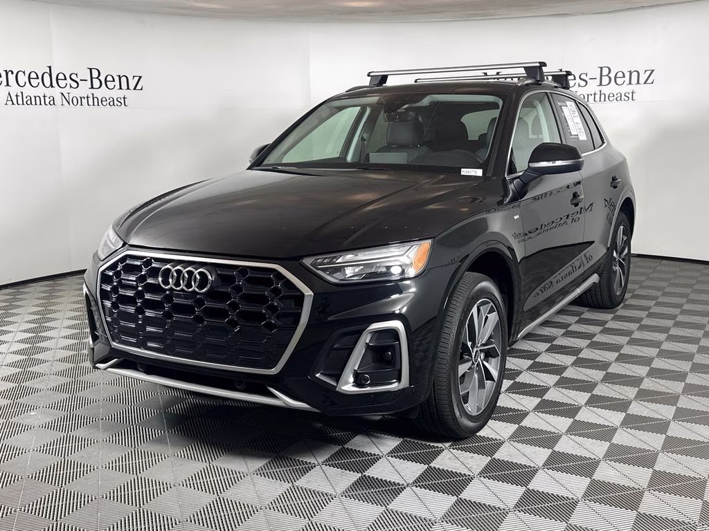 2024 Mythos Black Metallic Audi Q5 45 S line Premium AWD SUV
