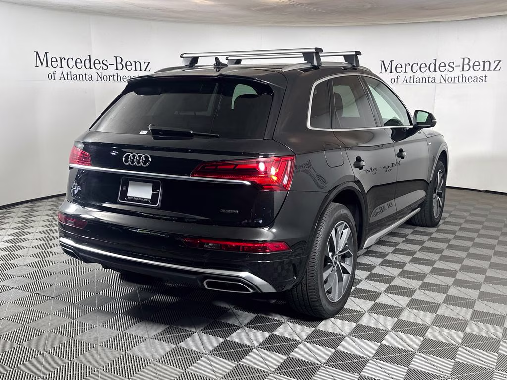 2024 Mythos Black Metallic Audi Q5 45 S line Premium AWD SUV