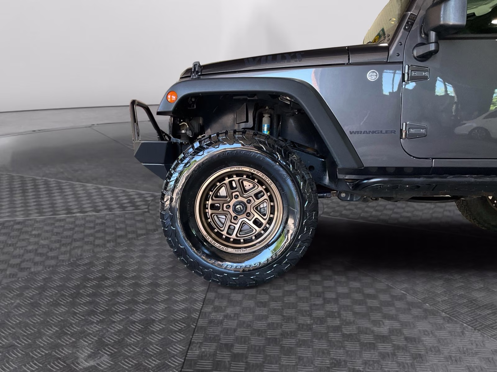 2016 Granite Crystal Metallic Clearcoat Jeep Wrangler Sport 4X4 SUV