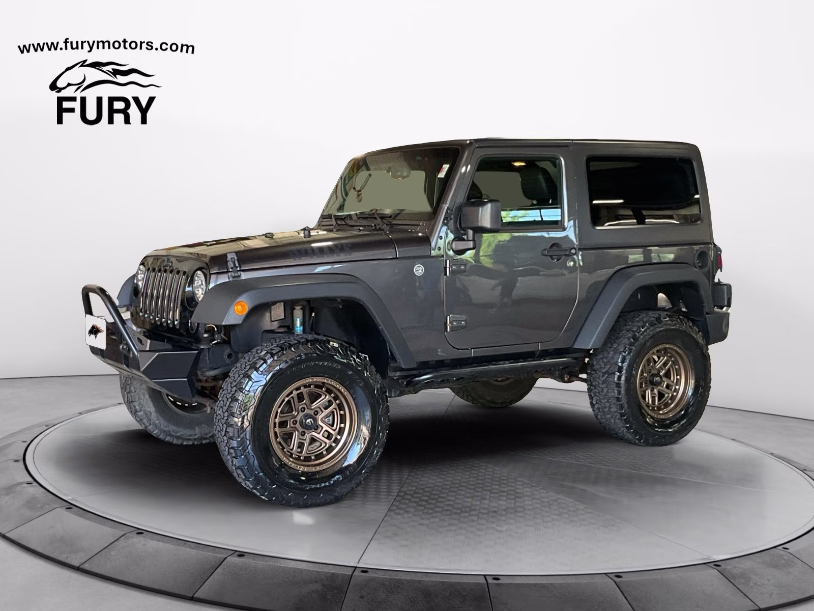 2016 Granite Crystal Metallic Clearcoat Jeep Wrangler Sport 4X4 SUV