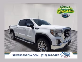 2020 Summit White GMC Sierra 1500 SLT 4X4 Truck
