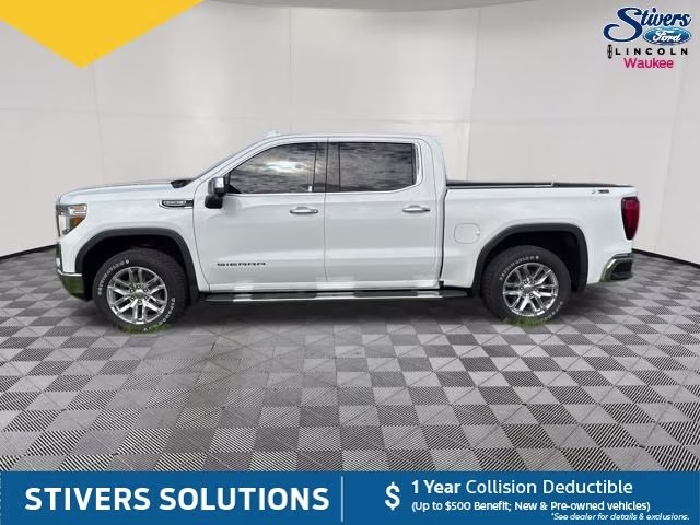 2020 Summit White GMC Sierra 1500 SLT 4X4 Truck