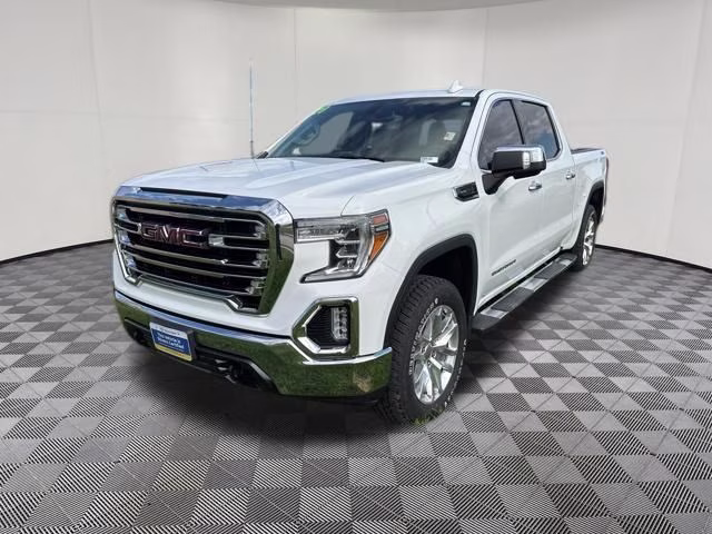 2020 Summit White GMC Sierra 1500 SLT 4X4 Truck