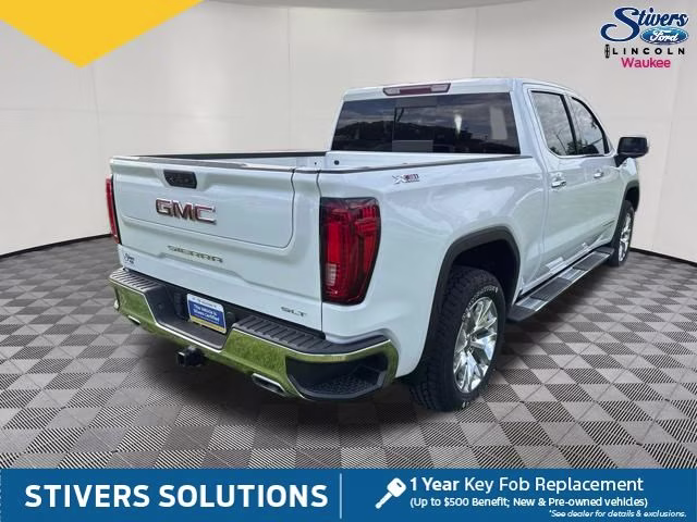 2020 Summit White GMC Sierra 1500 SLT 4X4 Truck