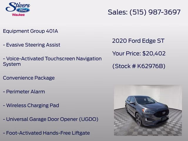 2020 Magnetic Ford Edge ST AWD SUV