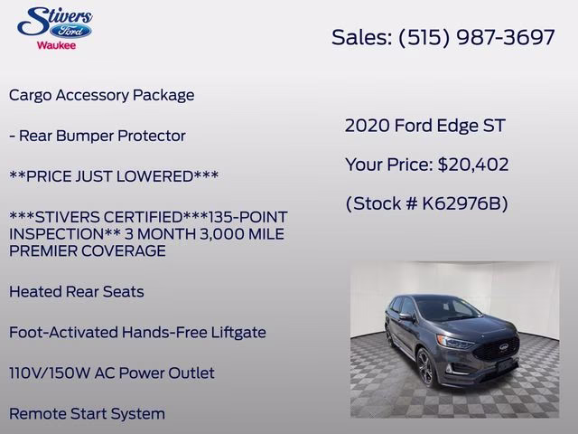 2020 Magnetic Ford Edge ST AWD SUV