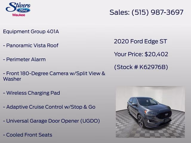 2020 Magnetic Ford Edge ST AWD SUV