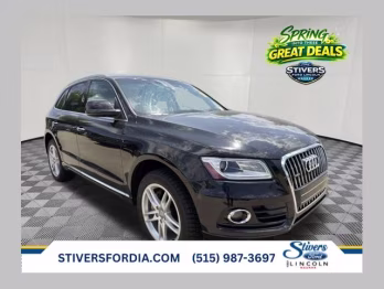 2015 Brilliant Black Audi Q5 3.0T Premium Plus AWD SUV