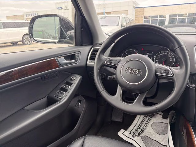 2015 Brilliant Black Audi Q5 3.0T Premium Plus AWD SUV