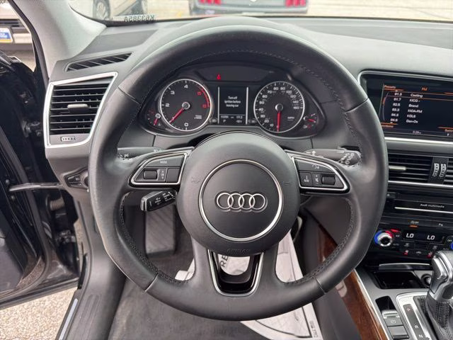 2015 Brilliant Black Audi Q5 3.0T Premium Plus AWD SUV