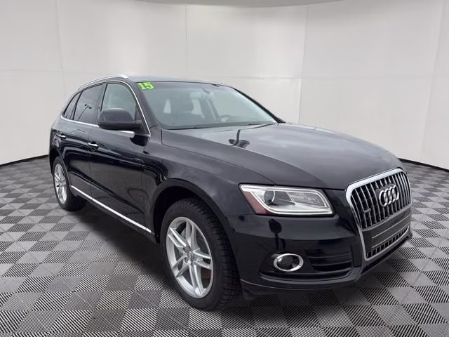 2015 Brilliant Black Audi Q5 3.0T Premium Plus AWD SUV