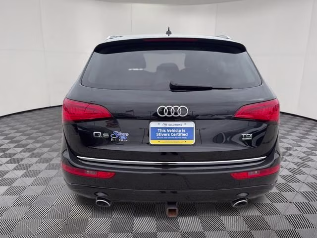 2015 Brilliant Black Audi Q5 3.0T Premium Plus AWD SUV
