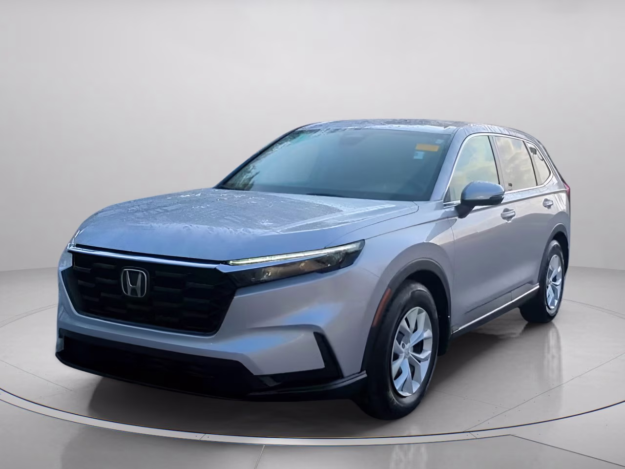 2026 Solar Silver Metallic Honda CR-V LX FWD SUV