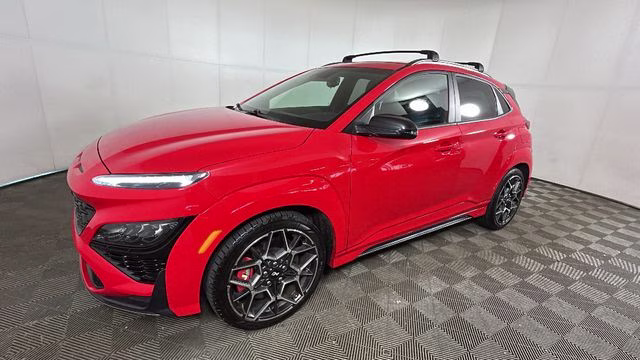 2022 Racing Red Hyundai Kona N Base FWD SUV