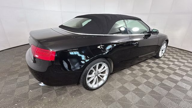 2014 Brilliant Black Audi A5 2.0T Premium AWD Convertible
