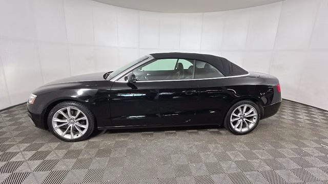 2014 Brilliant Black Audi A5 2.0T Premium AWD Convertible