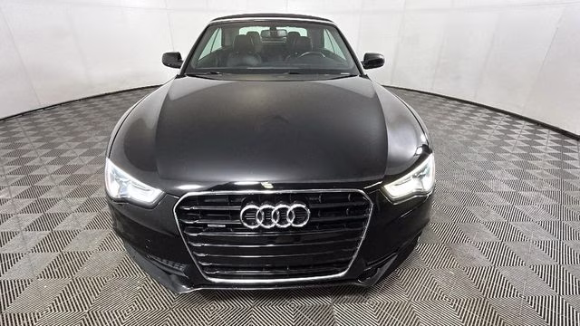 2014 Brilliant Black Audi A5 2.0T Premium AWD Convertible