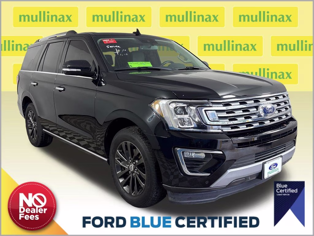 2019 Agate Black Metallic Ford Expedition Limited RWD SUV