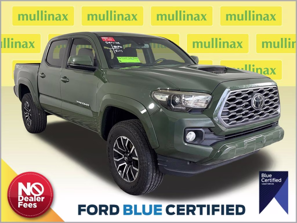 2021 Army Green Toyota Tacoma TRD Sport 4X4 Truck