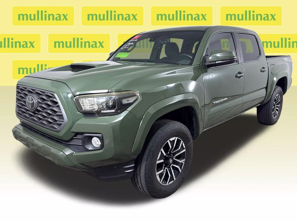 2021 Army Green Toyota Tacoma TRD Sport 4X4 Truck