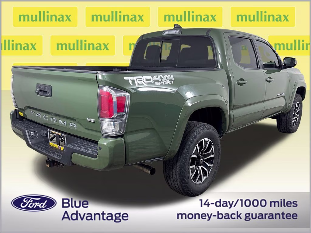 2021 Army Green Toyota Tacoma TRD Sport 4X4 Truck
