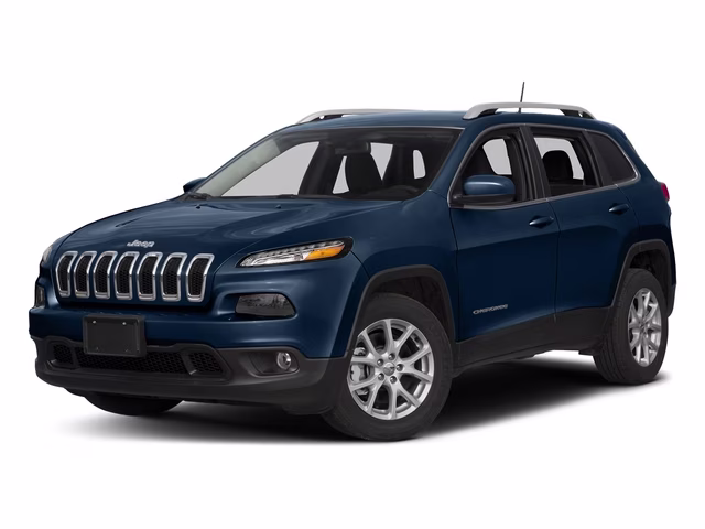 2018 Patriot Blue Pearlcoat Jeep Cherokee Latitude 4X4 SUV