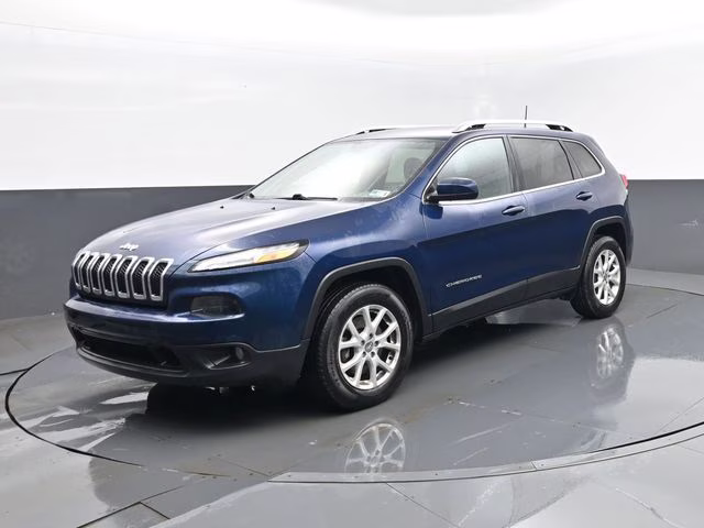 2018 Patriot Blue Pearlcoat Jeep Cherokee Latitude 4X4 SUV