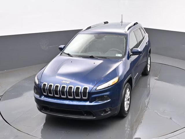 2018 Patriot Blue Pearlcoat Jeep Cherokee Latitude 4X4 SUV