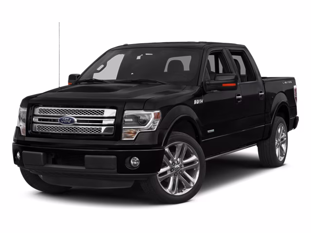 2014 Black Ford F-150 Limited 4X4 Truck