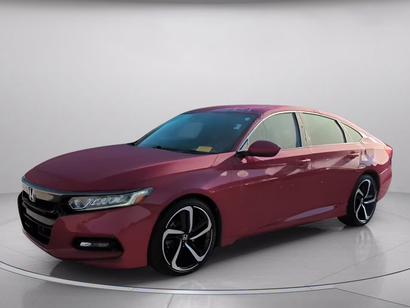2019 San Marino Red Honda Accord Sedan Sport 1.5T FWD Sedan